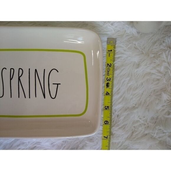 Rae Dunn Happy Spring Platter/Tray - Picture 7 of 8